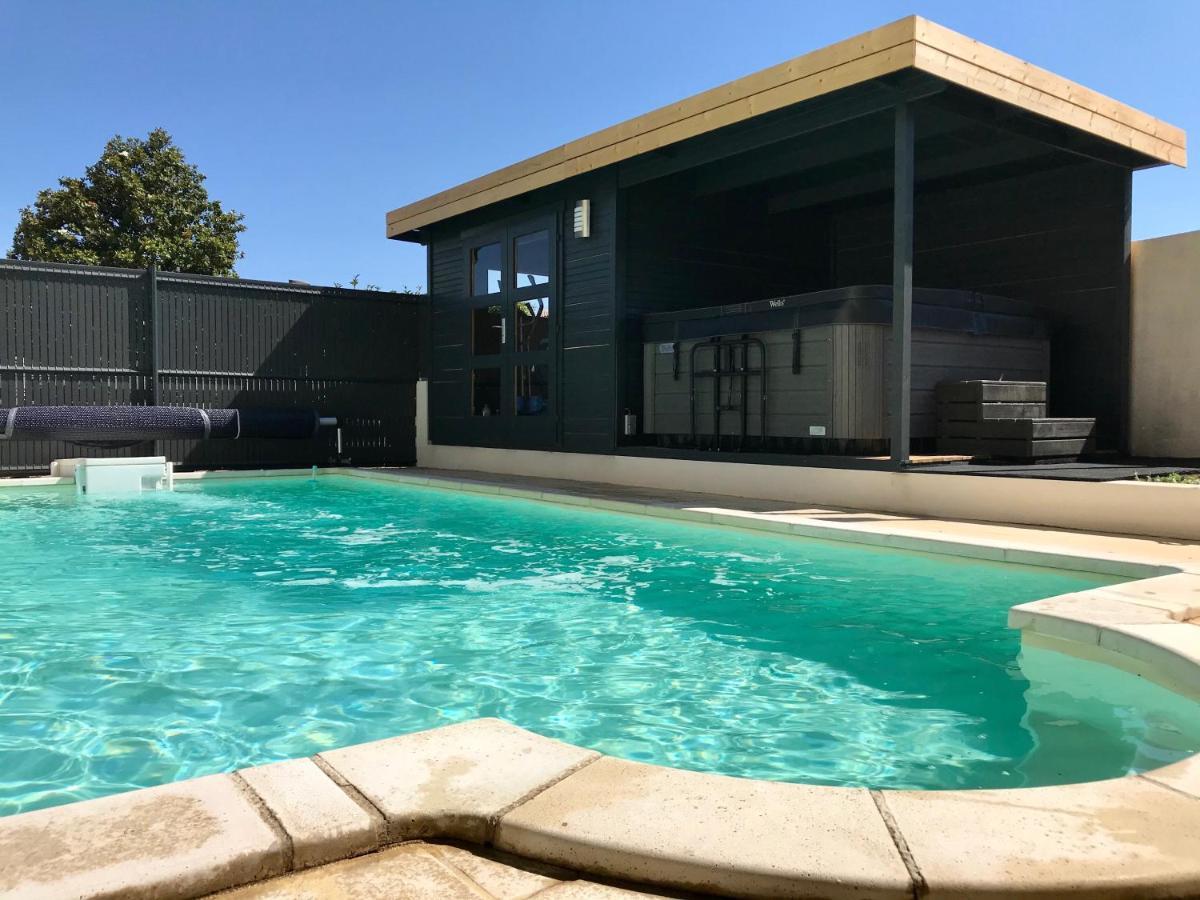 Guesthouse La Costiere - Logements Independants - Espace Piscine Jacuzzi Lunel  Exterior foto