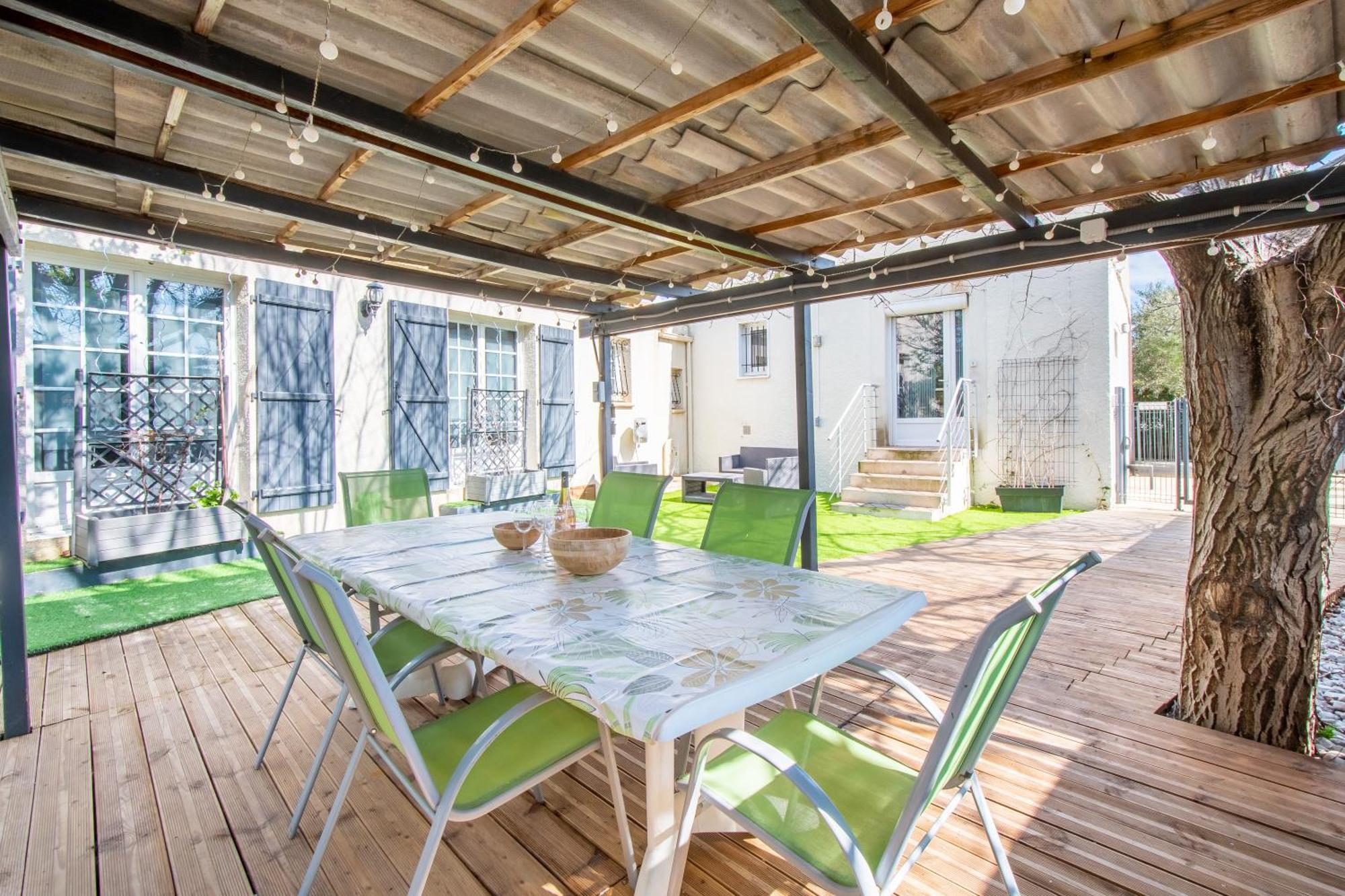 Guesthouse La Costiere - Logements Independants - Espace Piscine Jacuzzi Lunel  Exterior foto
